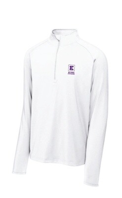 BADGER WHITE THICK 1/4 ZIP