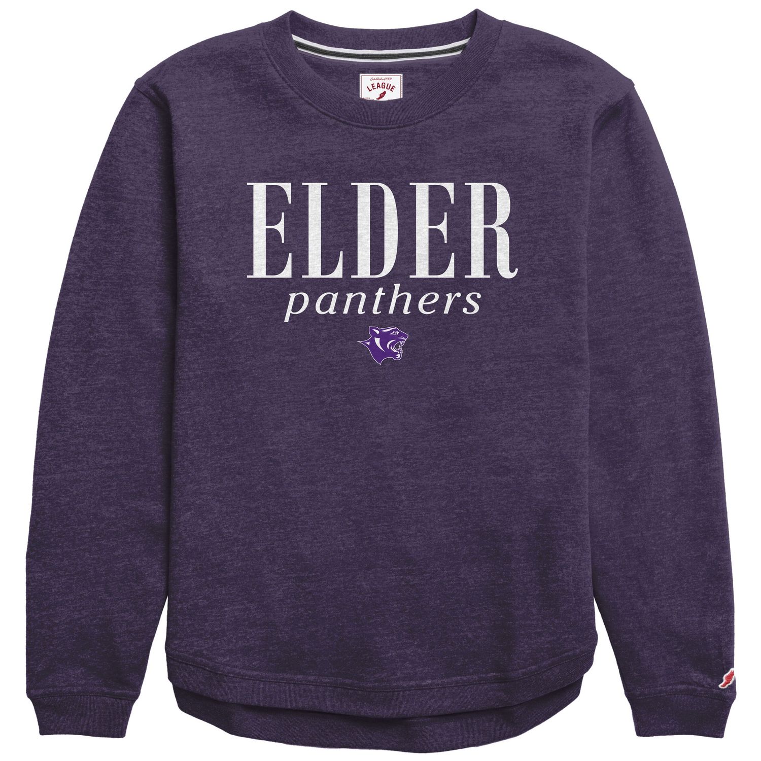 WOS L2 HEATHER PURPLE CREW