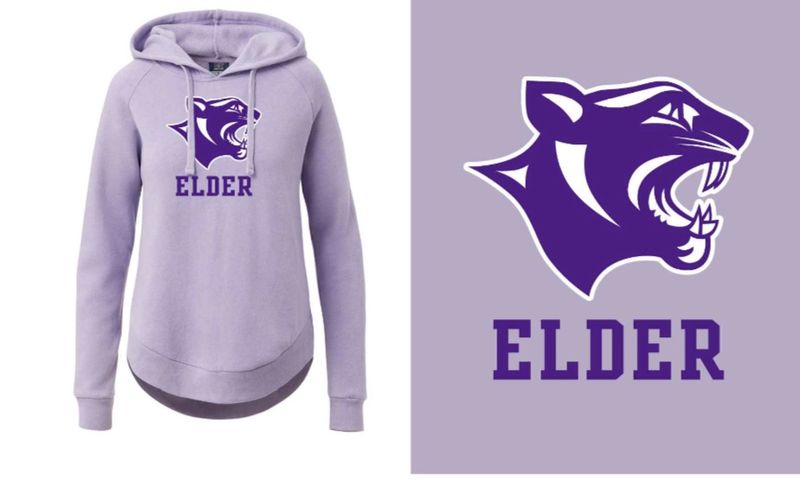 WOS MVSPORT LAVENDER ANGEL FLEECE HOOD