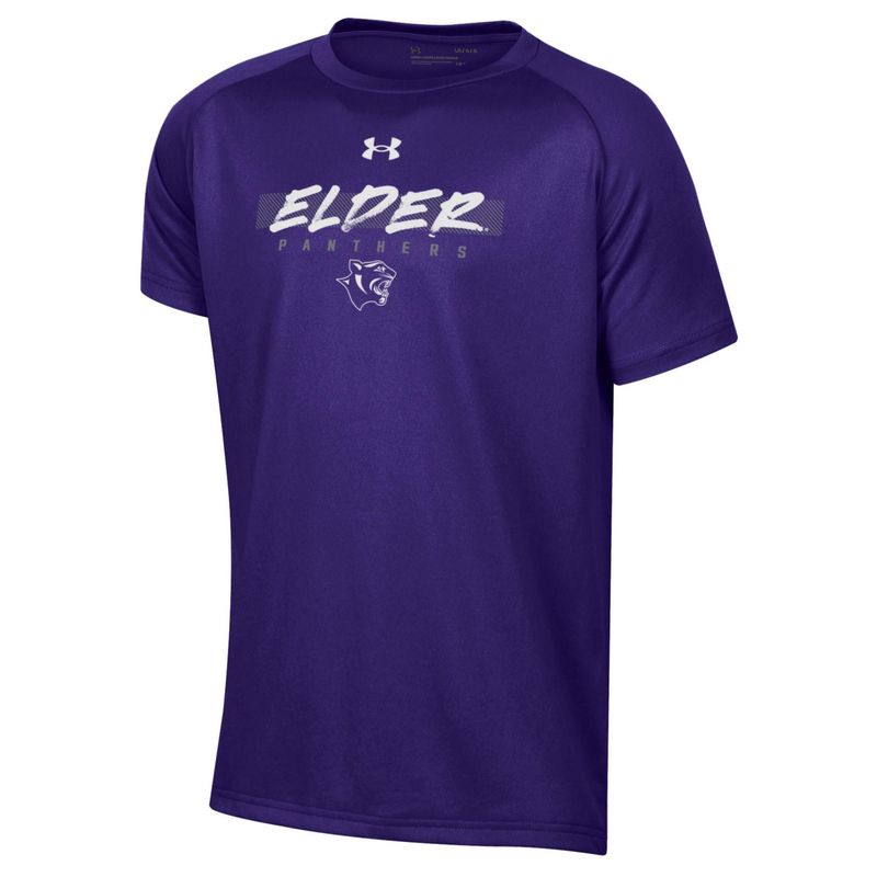 YOUTH UNDER ARMOUR PURPLE TECH T