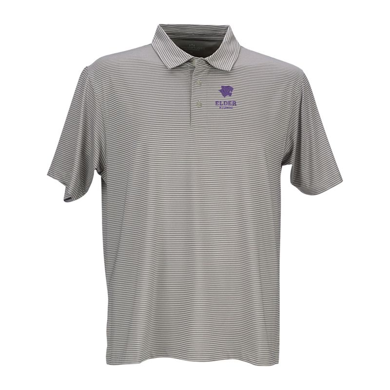 VANSPORT GREY TONAL STRIPE POLO
