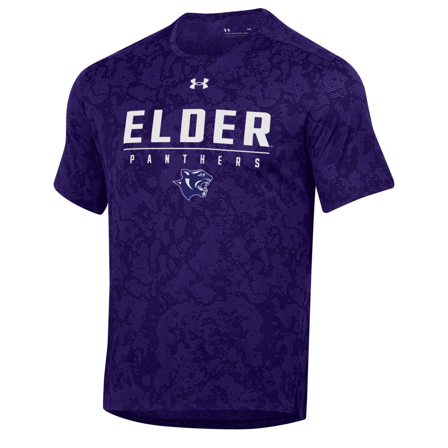MENS UNDER ARMOUR PURPLE S/S TECH T