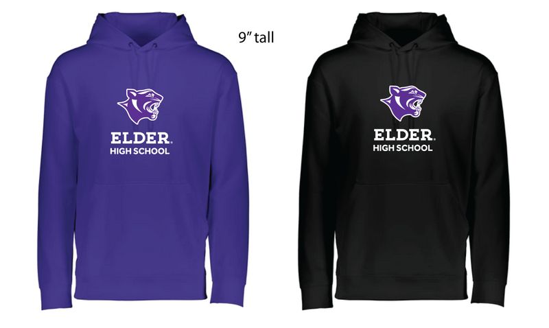 YOUTH AUGUSTA PURPLE DRI FIT HOOD