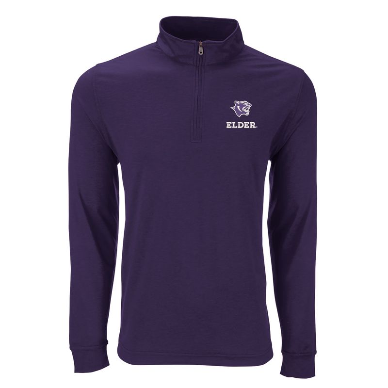 MEN&#39;S VANTAGE 1/4 ZIP PURPLE TECH