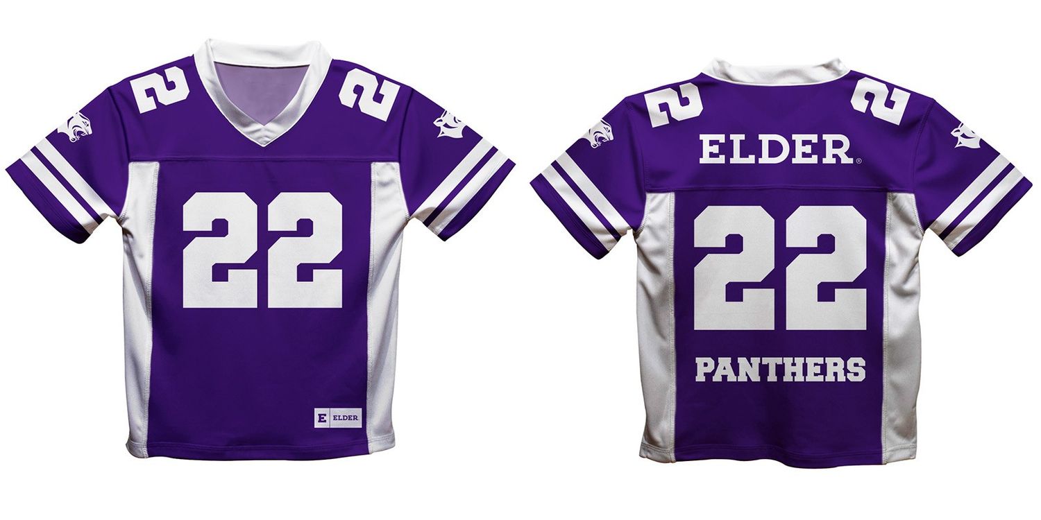 VIVE LA FETE PURPLE YOUTH FOOTBALL JERSEY