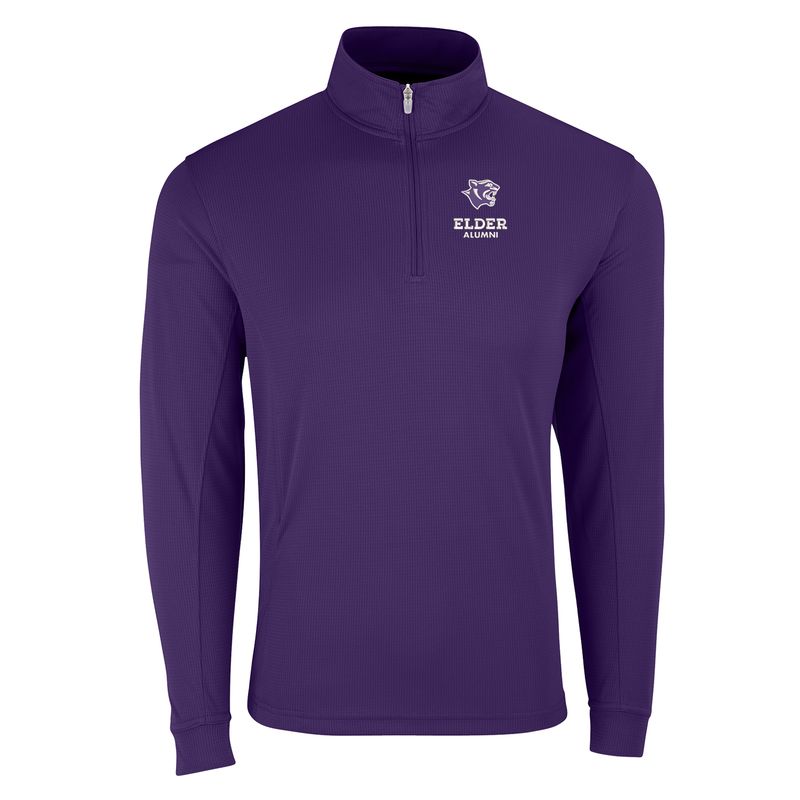 VANTAGE MENS PURPLE ZEN 1/4 ZIP