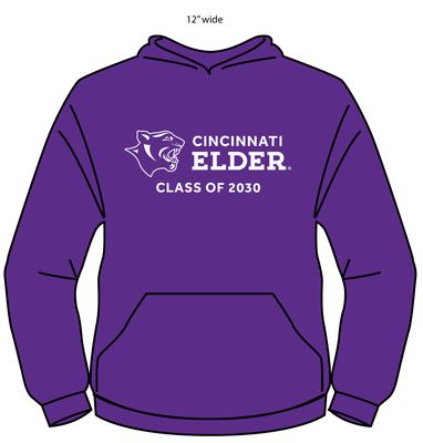 CLASS OF 2030 PURPLE HOOD