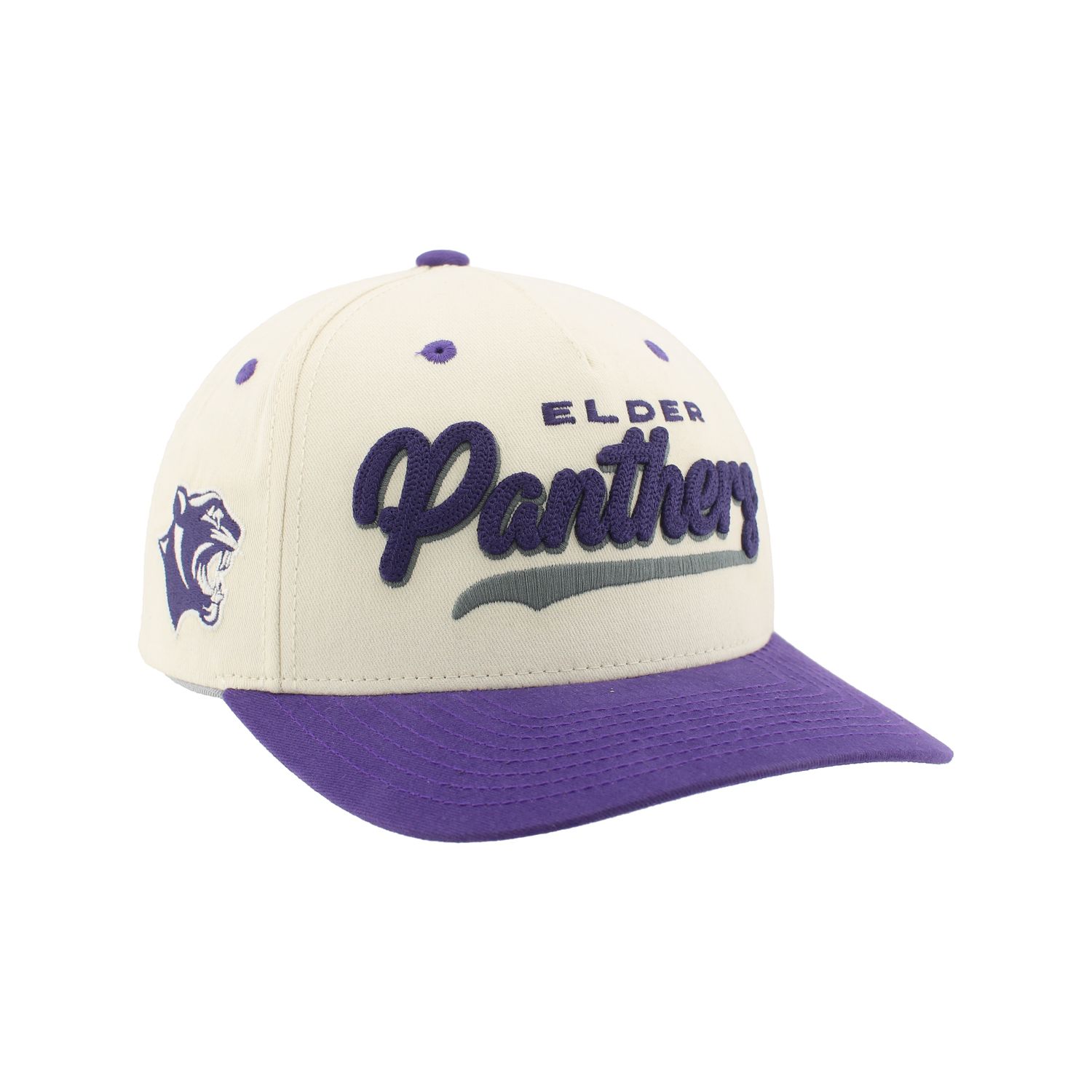 ZEPHYR BRUSHED COTTON HAT WITH CHENILLE EMBROIDERY