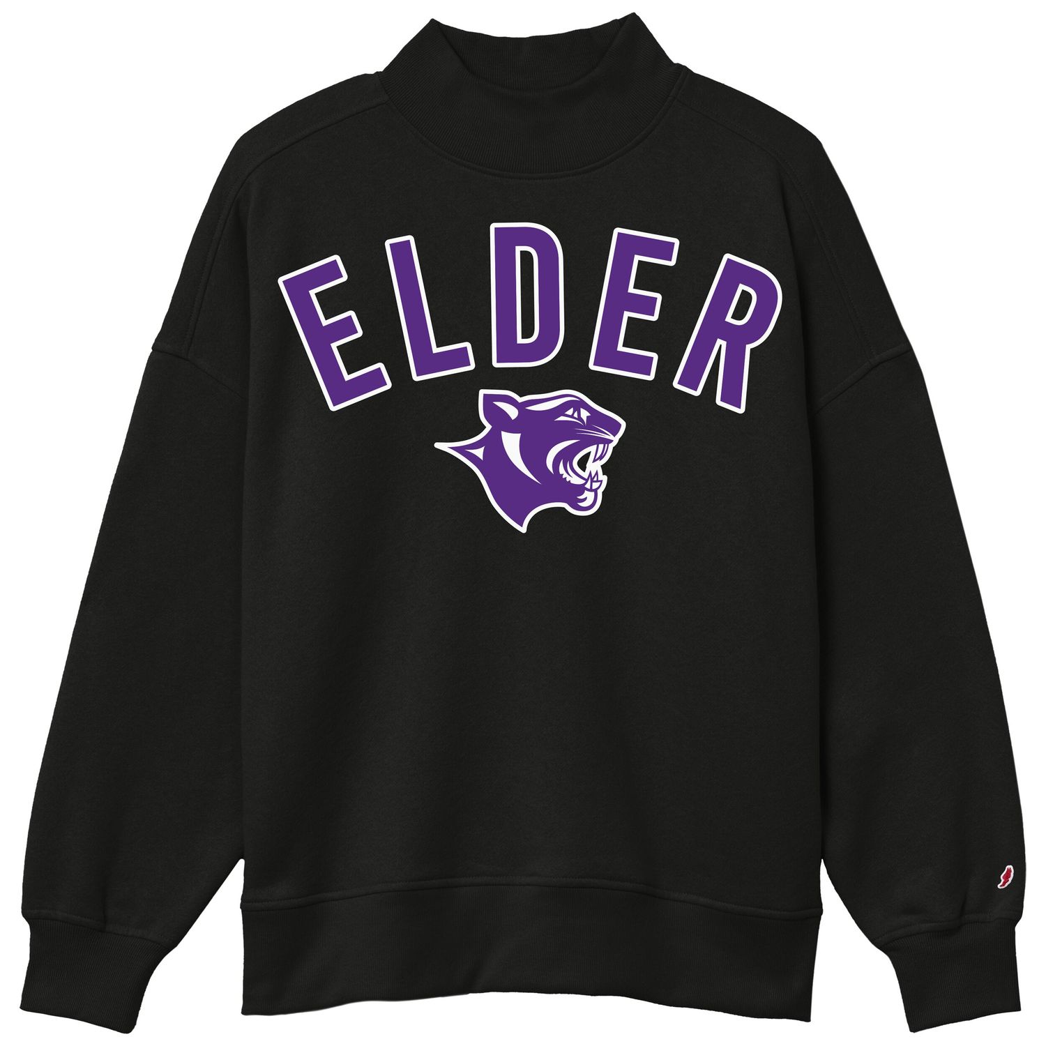 L2 WOS BLACK MOCK SWEATSHIRT