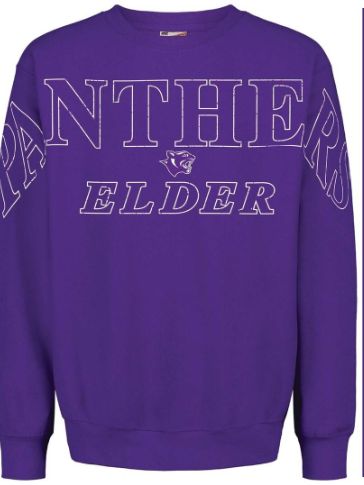 MVSPORT PURPLE OVERSIZED CREW