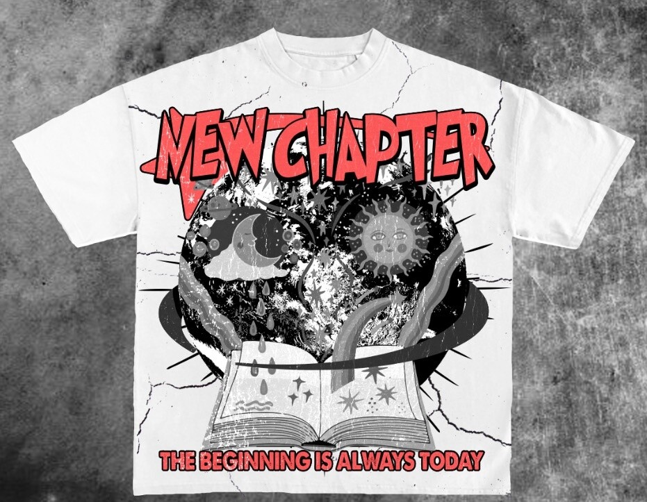 New Chapter grand opening tee