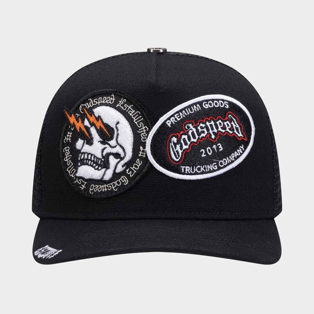 GS PATCH HAT, color: BLK