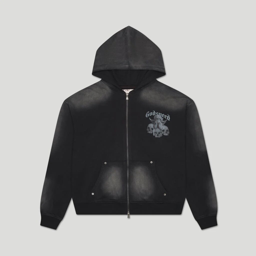 Godspeed Circle of Life Zip Hoodie Vintage Wash