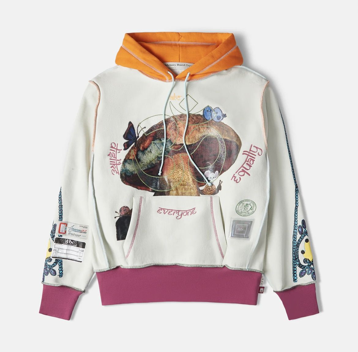 Abc. Planet Saving Information Fungi Edition 2: Equality Hoodie