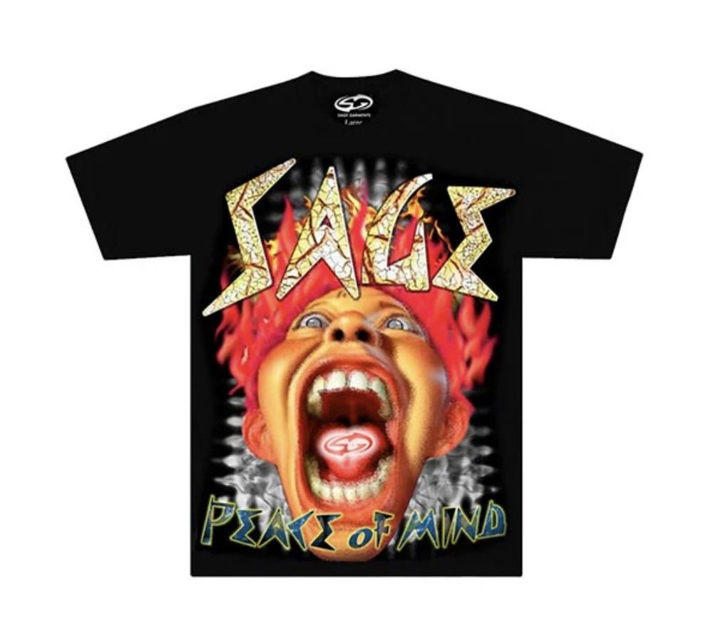 Sage Garments Peace of Mind T-Shirt Black