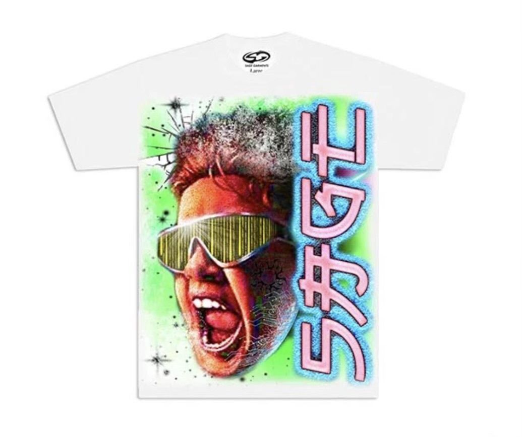 Sage Garments Global Grid T-Shirt White