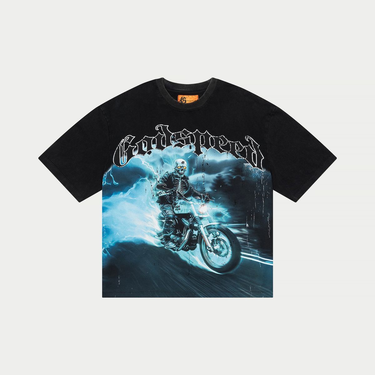 Godspeed Ghost Rider Tee Black