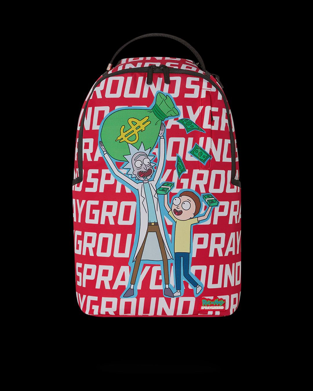 SPRAYGROUND RICK &amp; MORTY THE WORLD IS MINE DLXSR BACKPACK