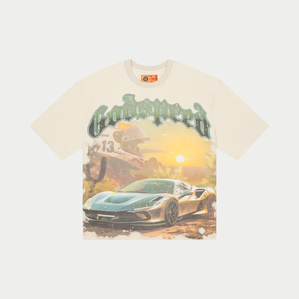 Godspeed Sunset Drift Tee Bone