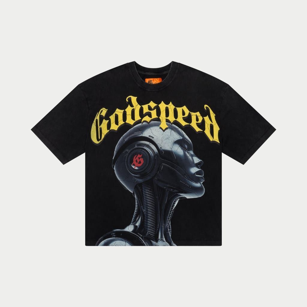 Godspeed Alexa Tee Black Wash