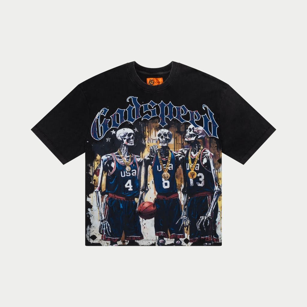 Godspeed Dream Team 24 Tee Black Wash