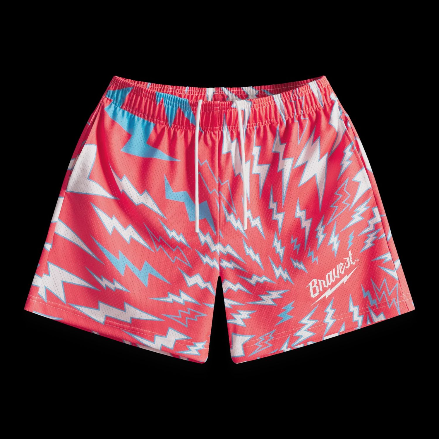 Bravest Studios Pink Lightning Shorts