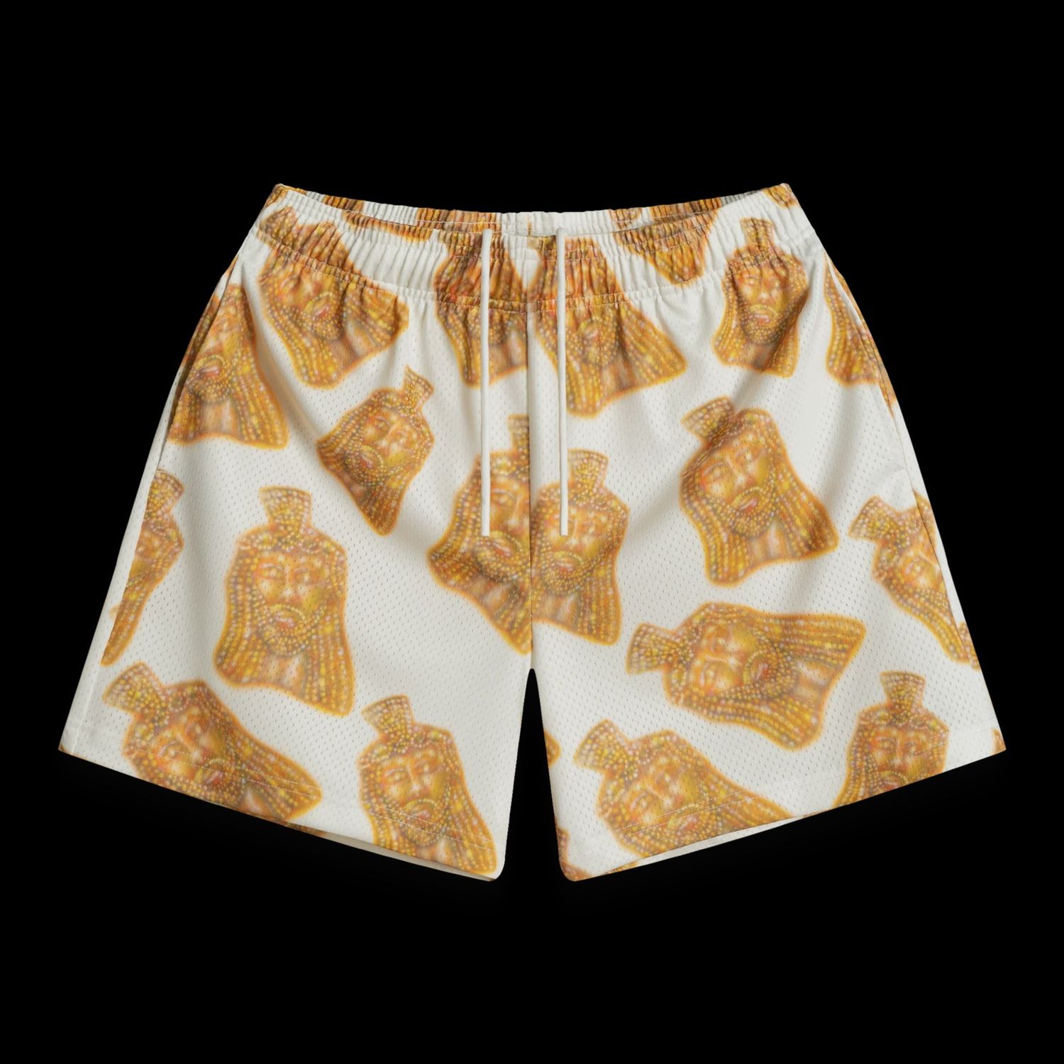 Bravest Studios  White Jesus Piece Shorts