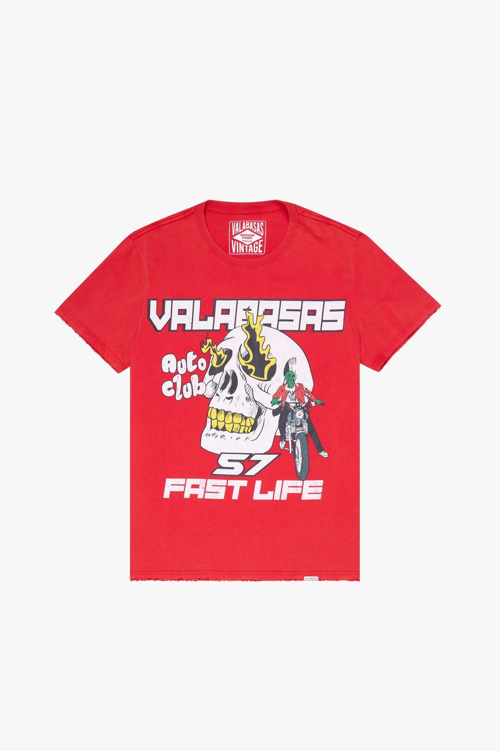 Valabasas Goldflame Tee Vintage Red