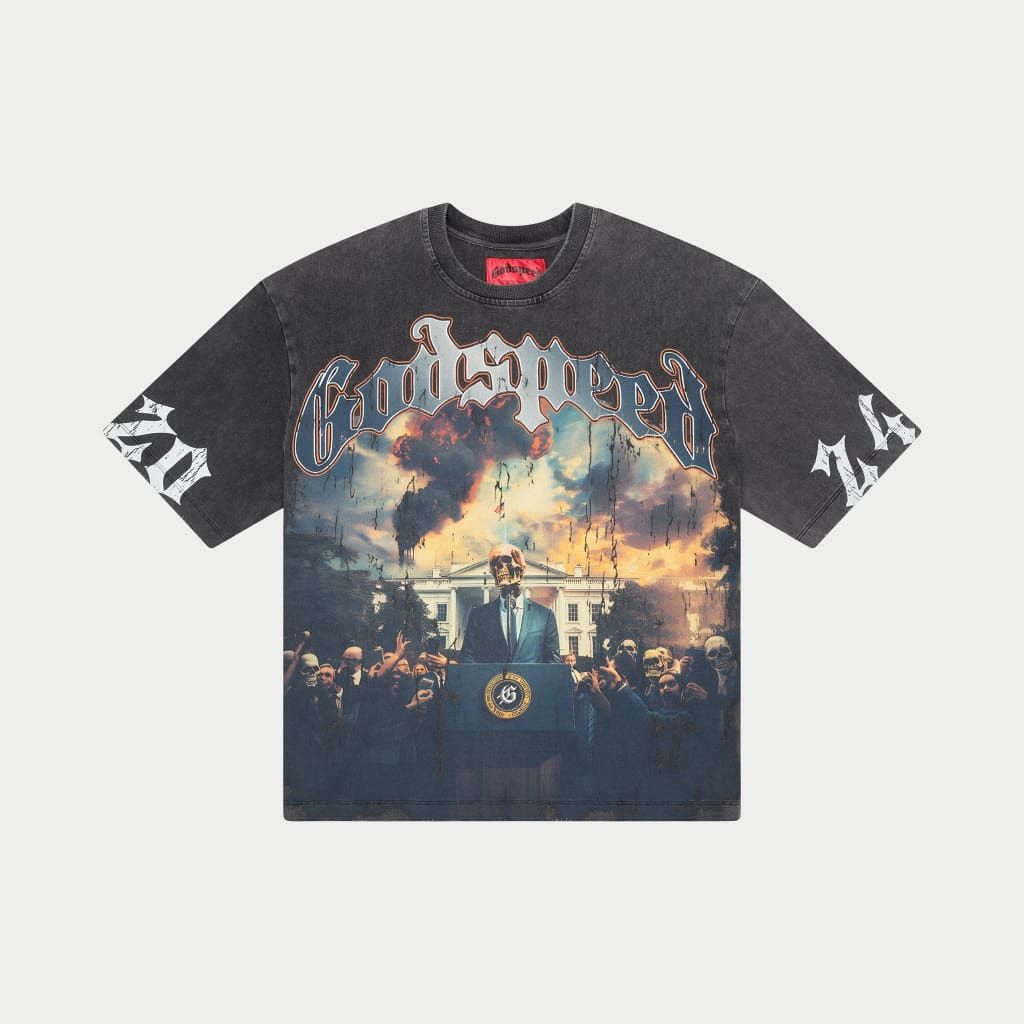 Godspeed V.O.D 2024 Tee Black Wash