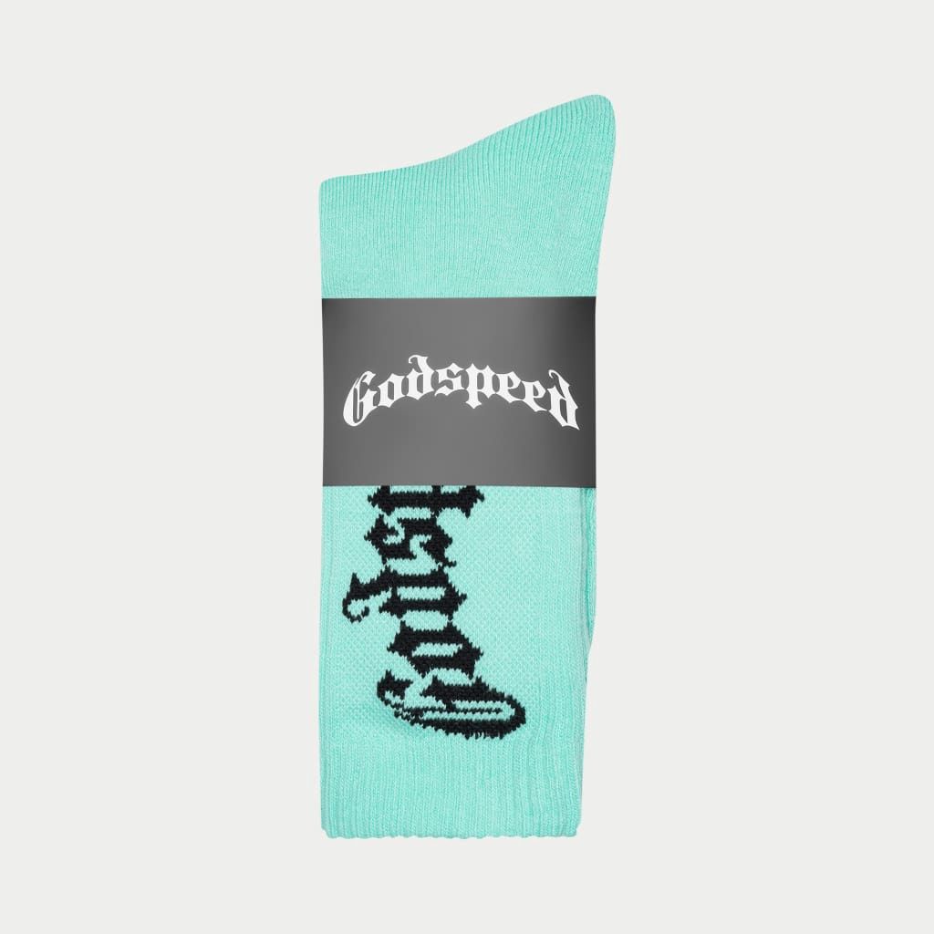 Godspeed Logo Sock Teal