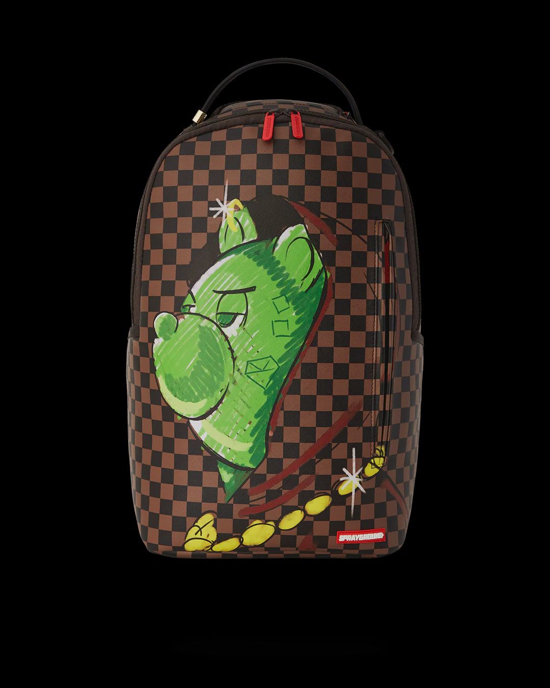 SPRAYGROUND MONEY BEAR DEEP IN THOUGHT BACKPACK