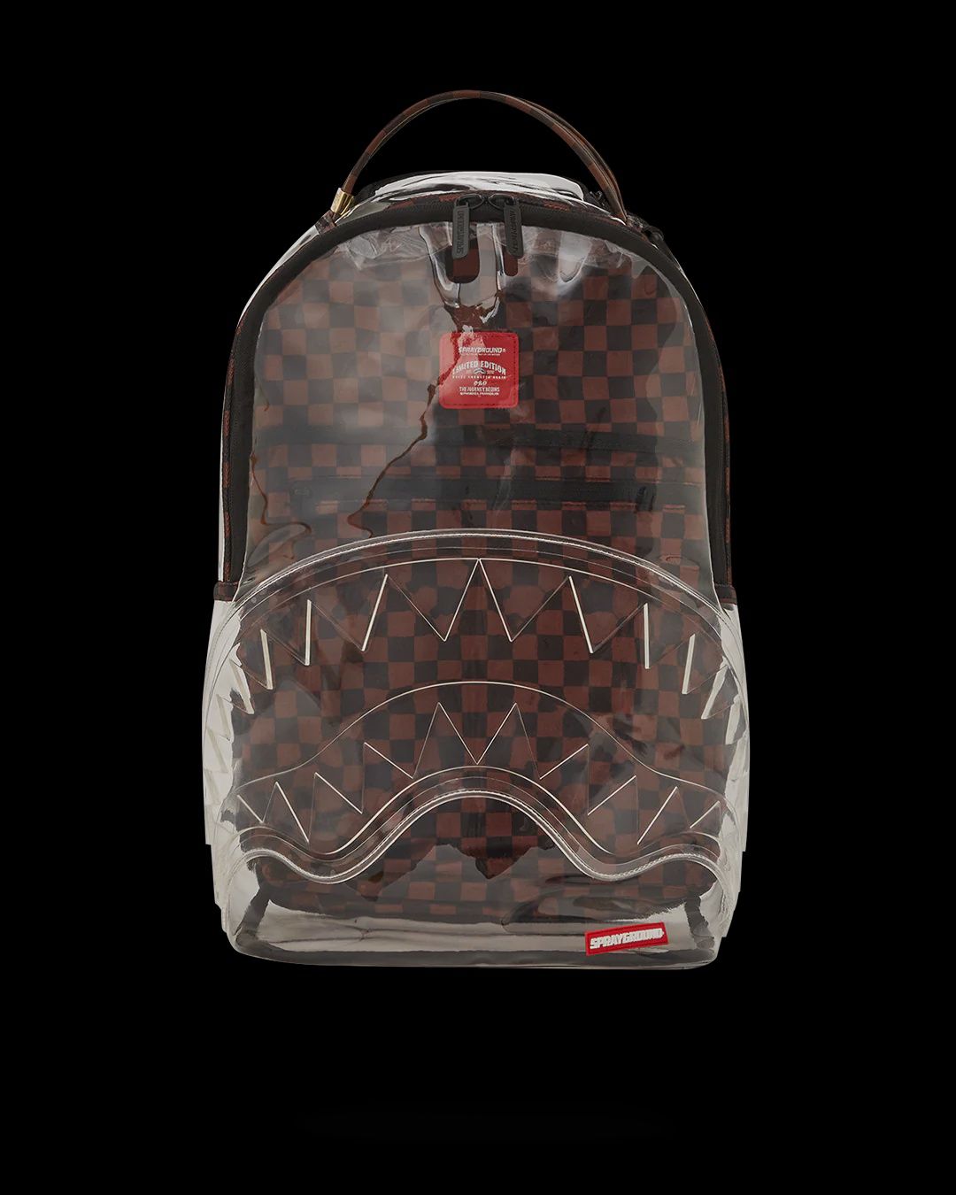 SPRAYGROUND LOUD AND CLEAR - CLEAR DLX BACKPACK
