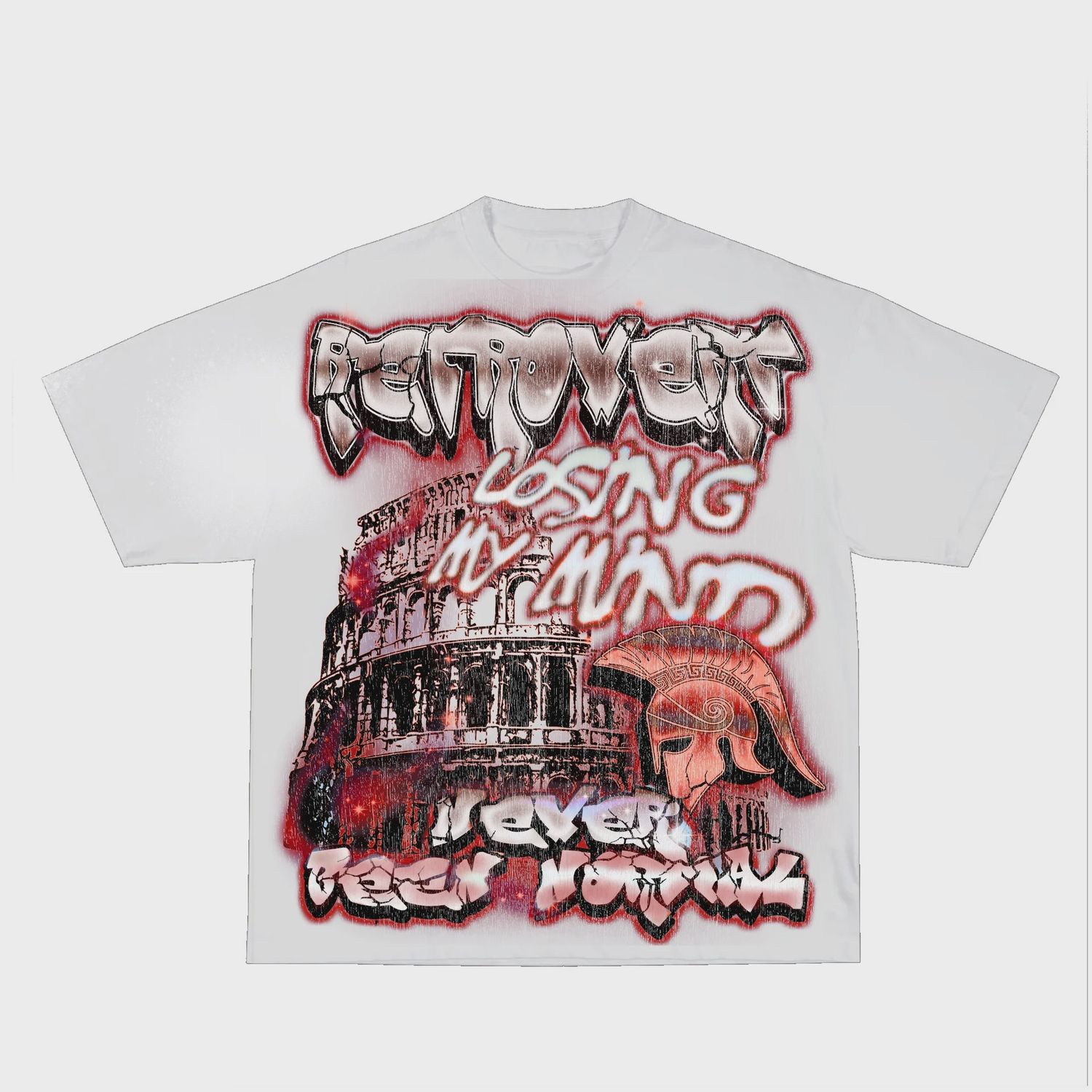 Retrovert Spartan Tee White