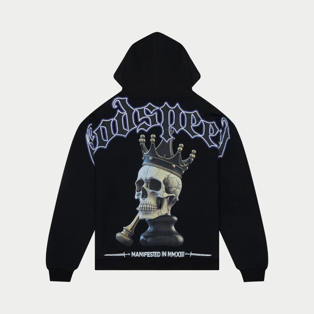 Godspeed King 4ever Hoodie Black