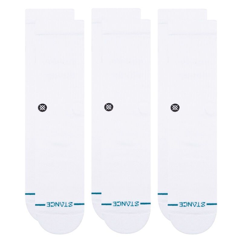 Stance Icon Crew 3 Pack White M