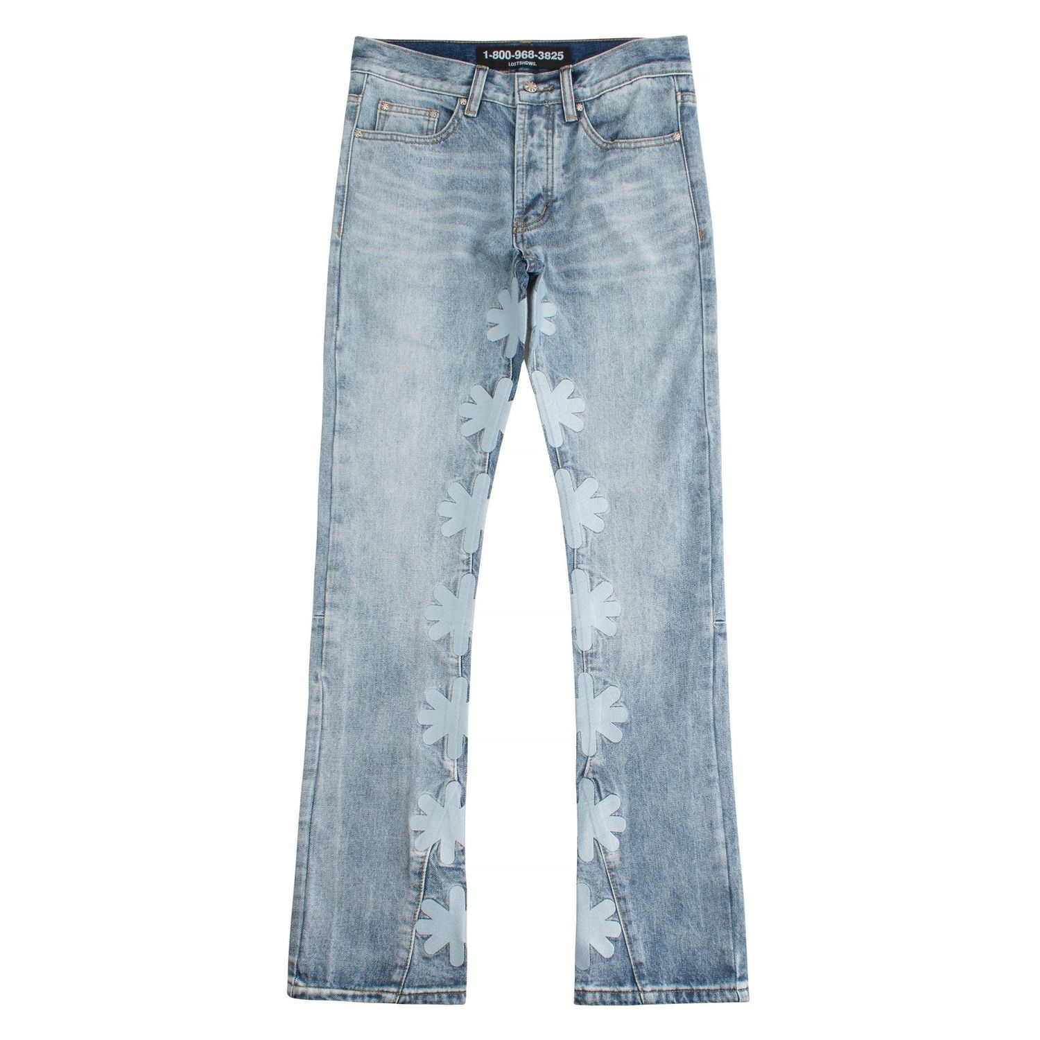 Lost Shdws Jeans Blue Frost