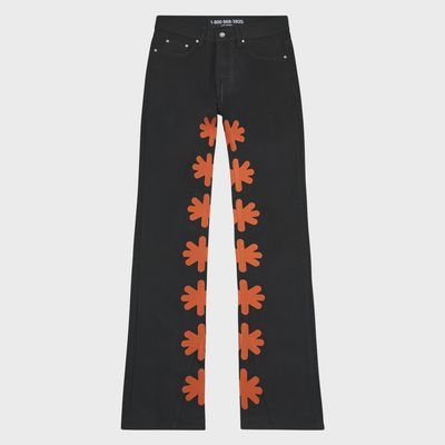 Lost Shdws Jeans Black/Orange