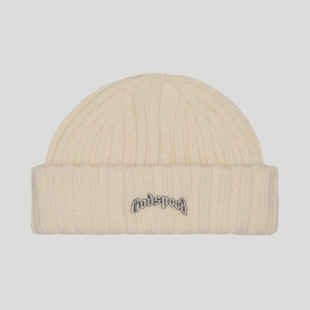 Godspeed OG Logo Beanie Cream