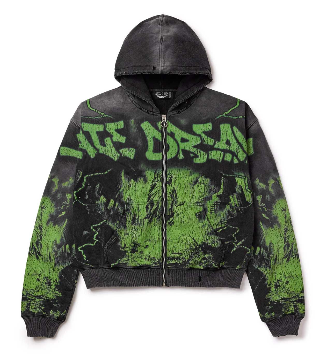 Vale Nightmare Zip Up Hoodie
