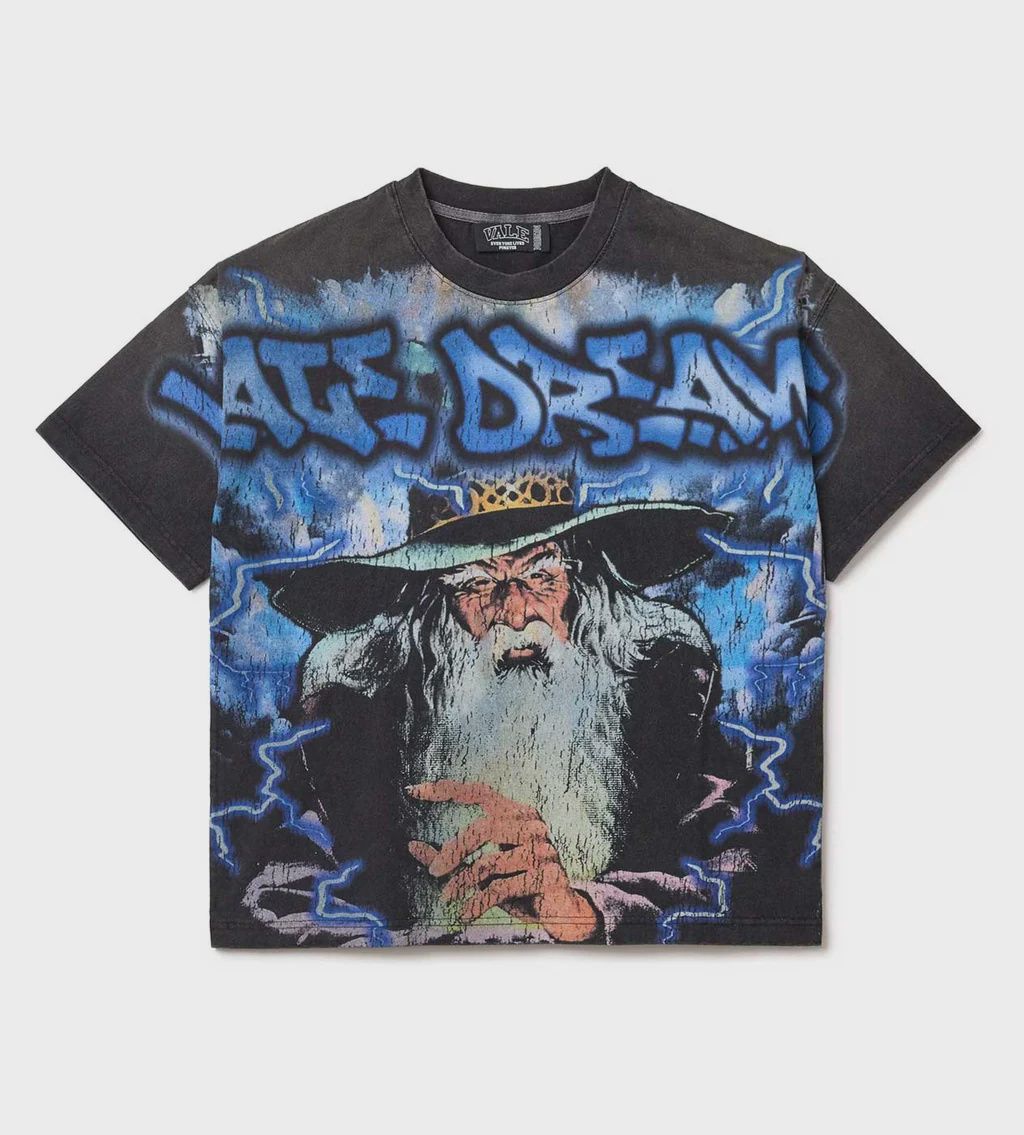 Vale Blue Wizard Big  Tee