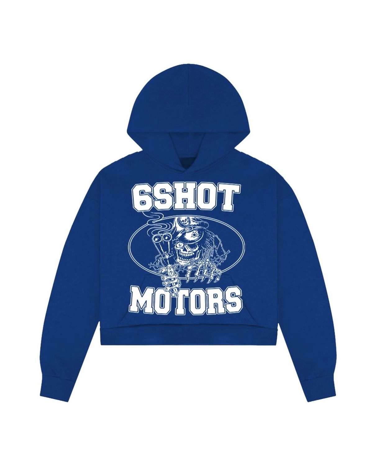 Sixshot Blue Motors Hoodie