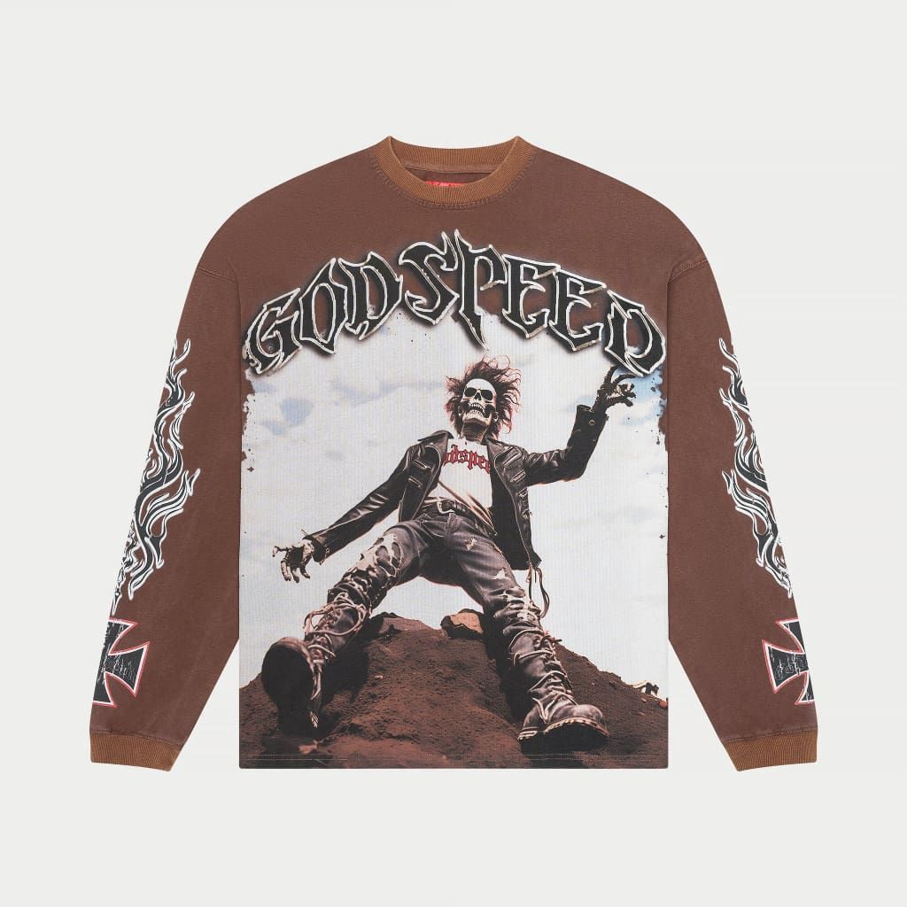 Godspeed Rocker LS Brown Wash