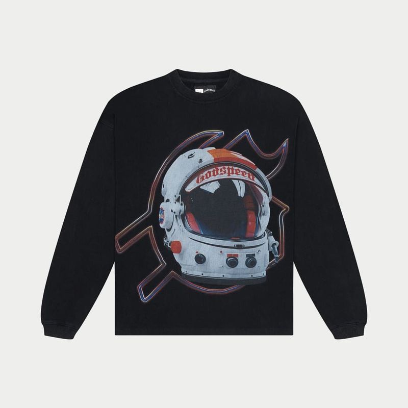 Godspeed Lift Off LS Black Wash