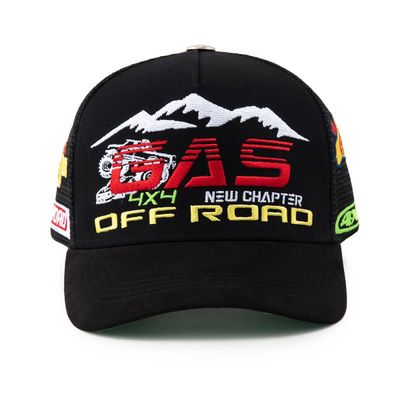 GAS X New Chapter &quot;Off Road&quot; Trucker Black