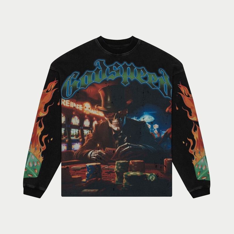 Godspeed Lifes A Gamble Thermal Black
