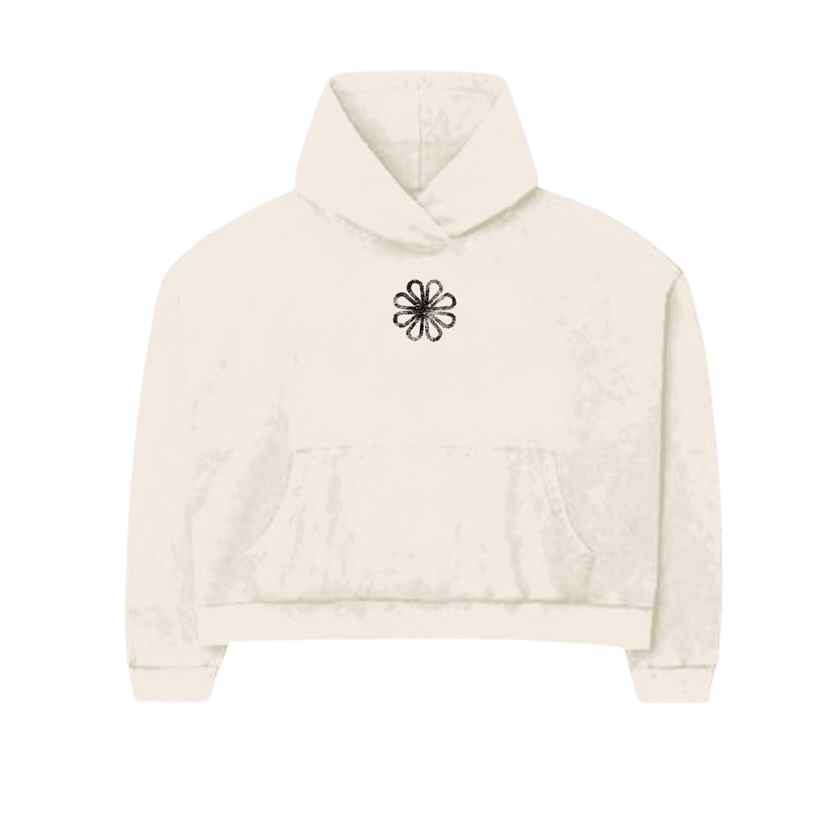 Digital Group i3 Cream Pearls Hoodie
