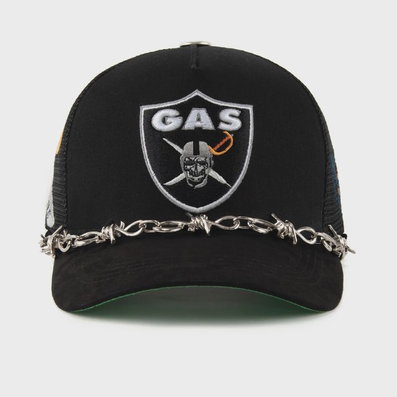 GAS Raiders Nation Hat Black