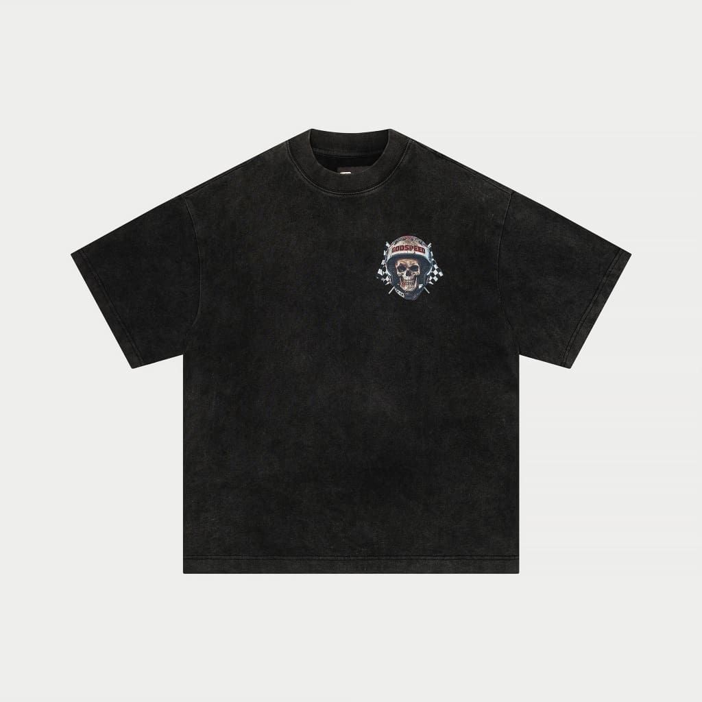 Godspeed Crashout Tee Grey Wash