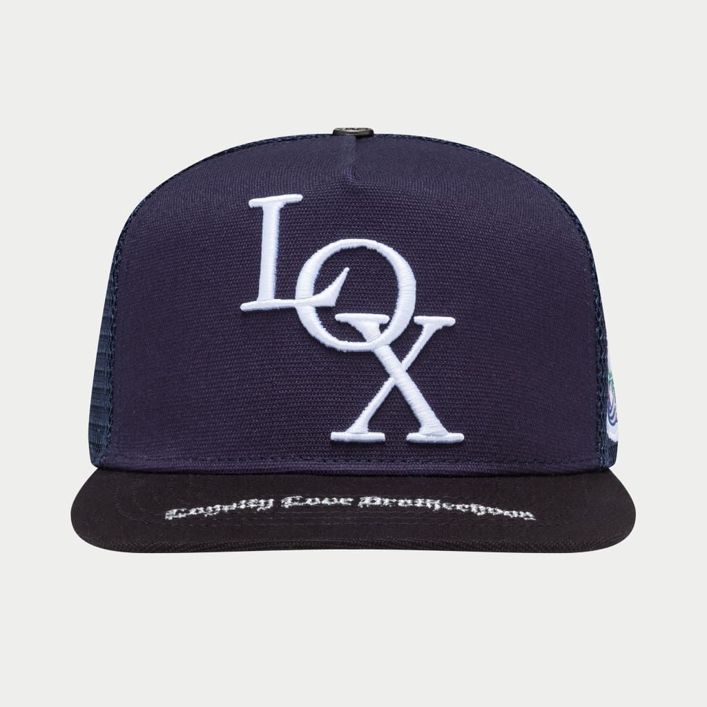 Godspeed LOX Navy/Black Trucker Hat