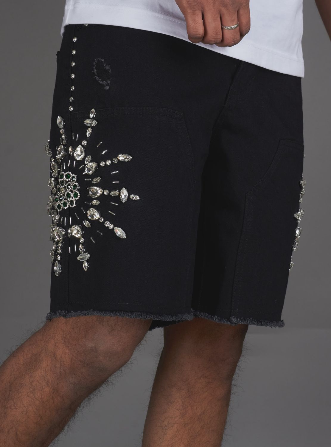 Politics Maud712 Black Jorts